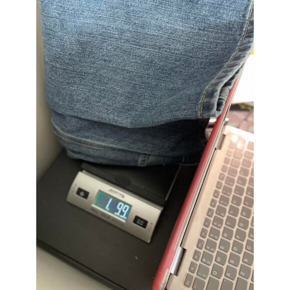 Carhartt men's blue jeans 42x30 42" waist x 30" length work wear medium wash - Picture 14 of 15